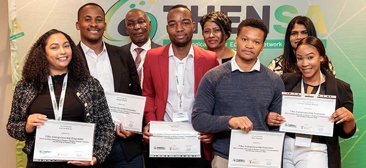Front - Unisa student innovators who participated in the THENSA-DSI training programme_teaser.jpg